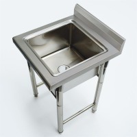 Big Bowl Square Size Commercial sink bench