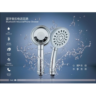 Bluetooth ABS Music & Phone Hand shower head