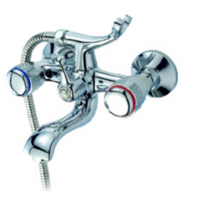 Dual Handle Angle valve Shower Faucet Mixer